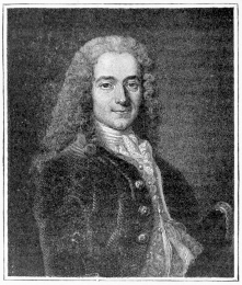 VOLTAIRE. (From the Picture by Largillière.)