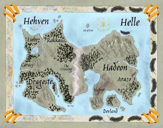 Hehven &amp; Helle Map