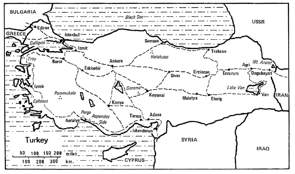 map-turkey