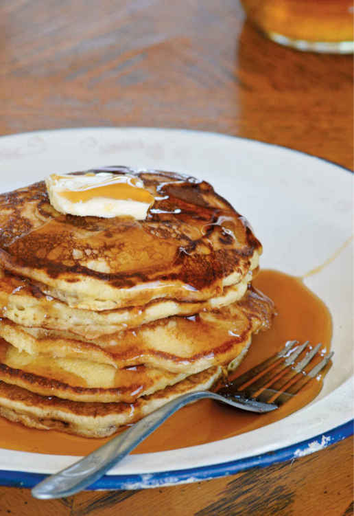 All-Night Sourdough Pancakes