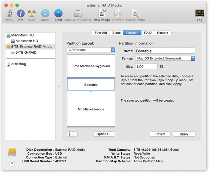 Partitioning your drive with Disk Utility no longer involves erasing it completely. Select the drive you want to partition from the list on the left, and then click the Partition tab. Click the for each new partition you want.Now drag the horizontal dividers in the Volume Scheme map to specify the relative sizes of the partitions you want to create. Assign a name and a format for each partition in the Volume Information area, and then click Apply.