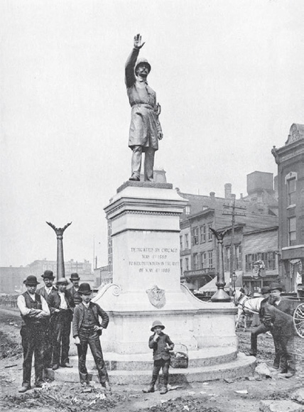 John Gelert, Police Monument, 1889 (Chicago History Museum)