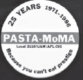 PASTA union button