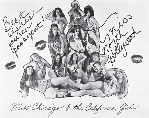 Feminist Art Program, Fresno State University, “Miss Chicago and the California Girls”, ca. 1970–1971, image ID: wb 3165, (Woman’s Building Image Archive, Otis College of Art and Design)