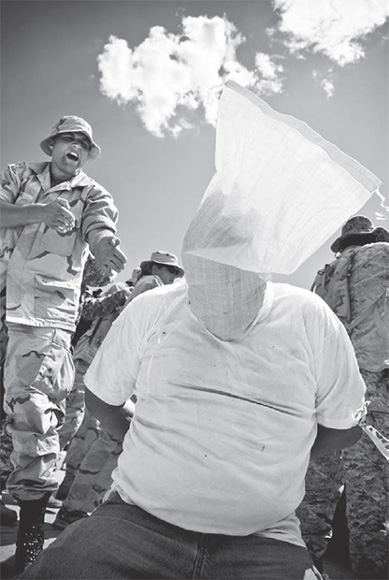 Iraq Veterans Against the War (IVAW), Operation First Casualty, ca. March 2007, Washington, DC, pictured: Ryan Lockwood (photograph by Lovella Calica, courtesy of Aaron Hughes)