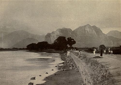 ON THE OUTSKIRTS OF NAGERCOIL, WHERE WE STOPPED TO REST.