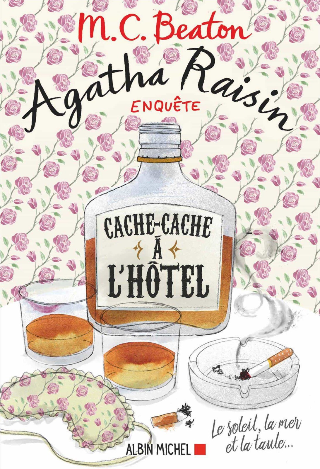 Couverture : M.C. Beaton, Cache-cache à l’hôtel (Agatha Raisin ENQUÊTE), Albin Michel