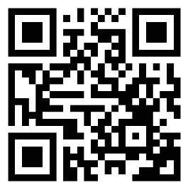 A qr code on a white backgroundDescription automatically generated