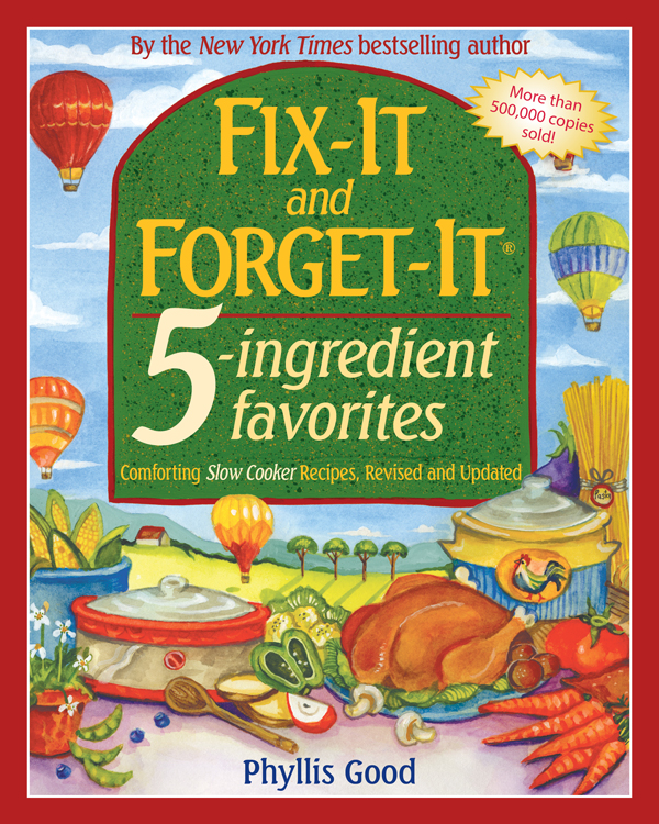 Cover Page of Fix-It and Forget-It 5-Ingredient Favorites