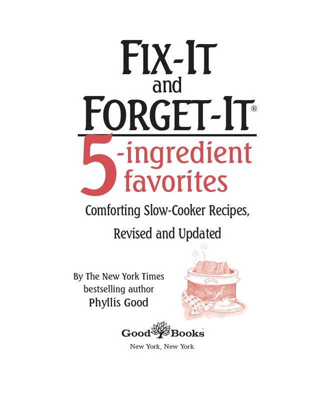 Title Page of Fix-It and Forget-It 5-Ingredient Favorites