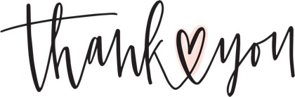 script of the words “Love You”