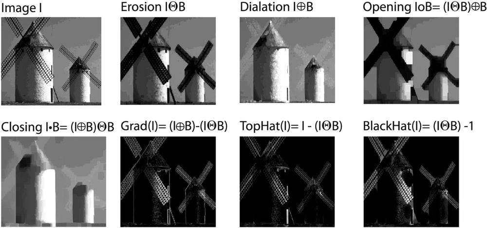 Summary results for all morphology operators