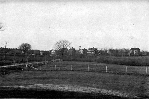 BIRDS-EYE VIEW MAPLEWOOD FARM. JAMES RANKIN, PROPRIETOR.