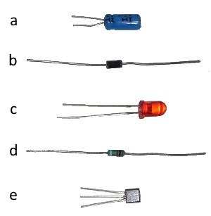 Photographs of common semiconductors