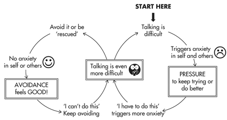 Figure 2.3: How pressure and avoidance contribute to selective mutism