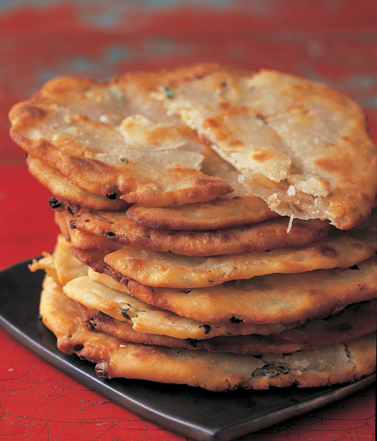 Flaky Scallion Pancakes