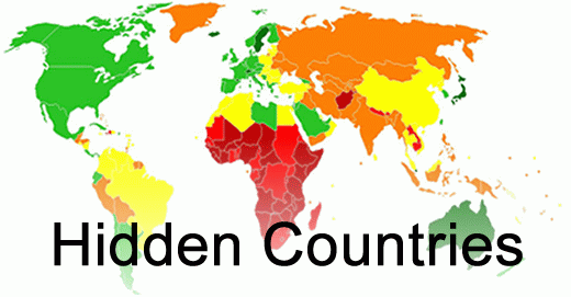 hidden countries