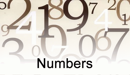 numbers