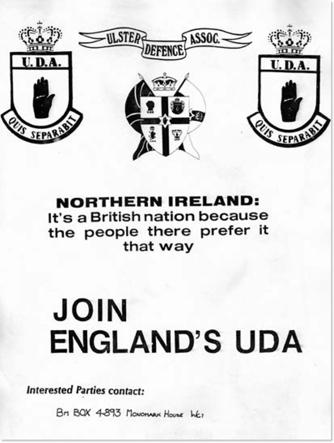 UDA recruitment flyers...