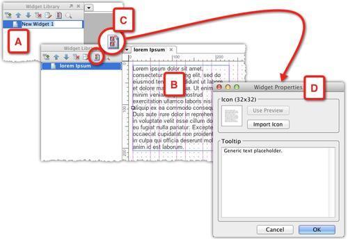 Step 2: Creating a custom widget (lorem ipsum)