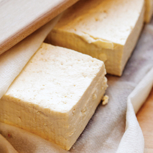 Slices of tofu