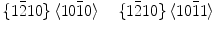 
$$ \left\{ {1\bar{2}10} \right\}\left\langle {10\bar{1}0} \right\rangle \quad \left\{ {1\bar{2}10} \right\}\left\langle {10\bar{1}1} \right\rangle $$
