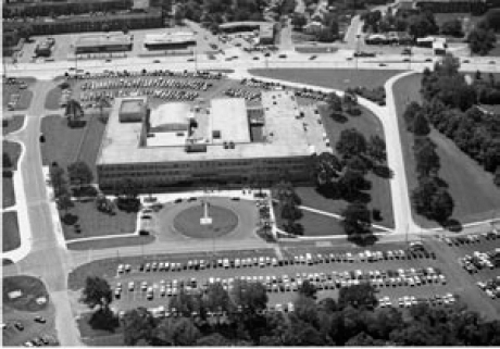 Naval Investigative Service (NIS) Headquarters, Suitland, Maryland. —NIS/FBI AERIAL PHOTO