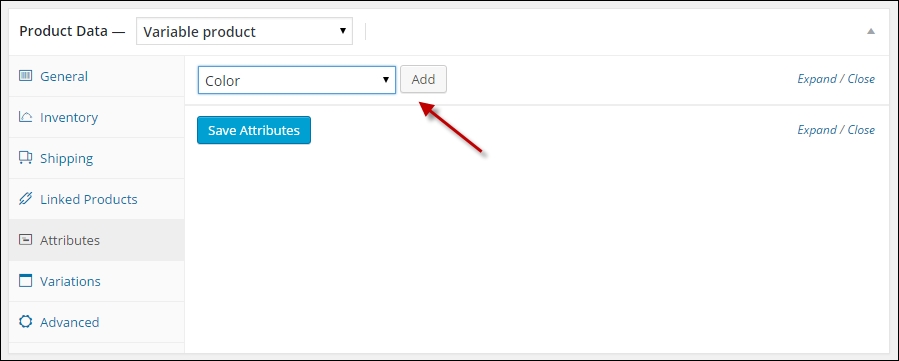 Setting up variable and grouped products