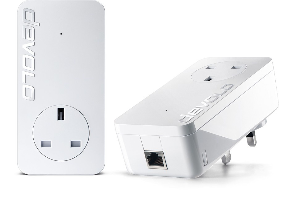 A Devolo dLAN 1200+ HomePlug powerline adapter (image: Devolo)