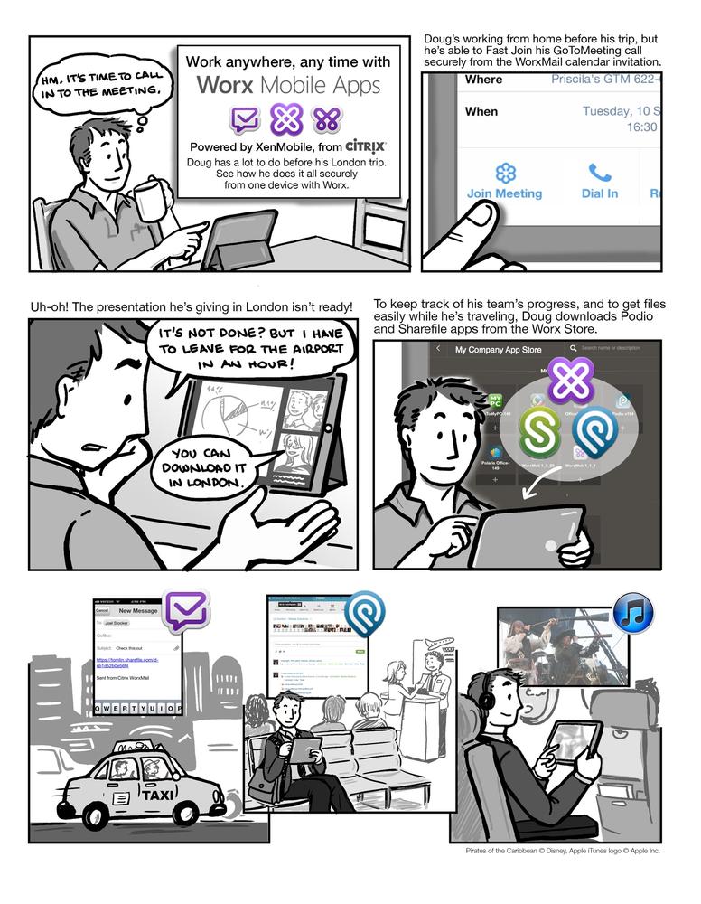 Citrix Worx storyboard (image: Deb Aoki)