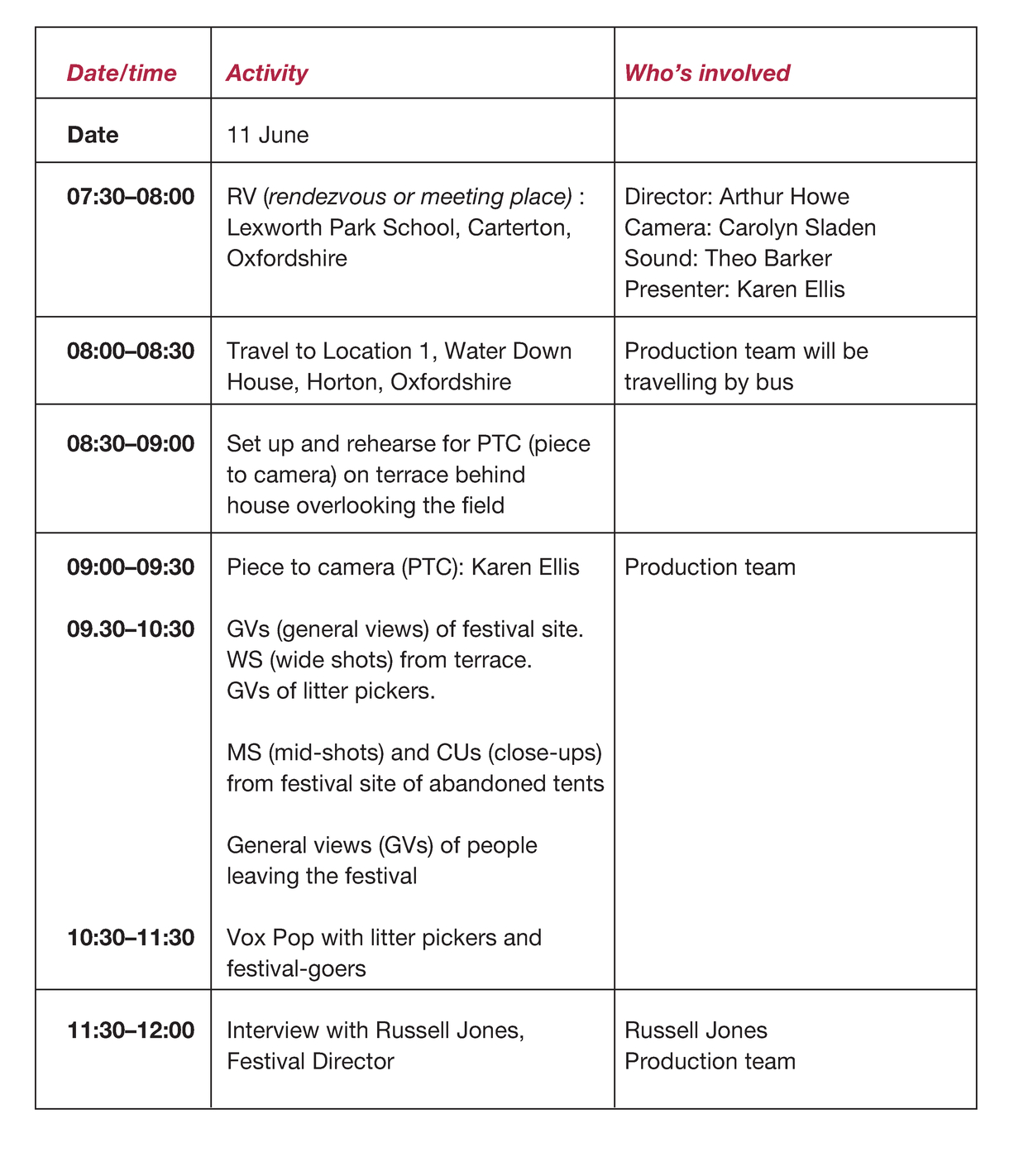 Timetable