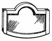 Fig. 75.—Mirror Frame with Bridle Joints.