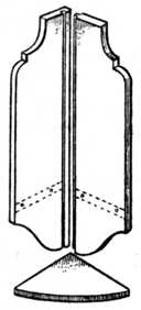 Fig. 120.—Joint for Corner Bracket or Cupboard.