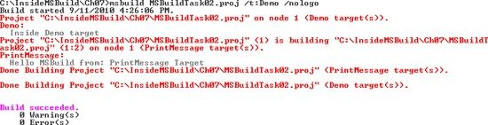 MSBuildTask02.proj result