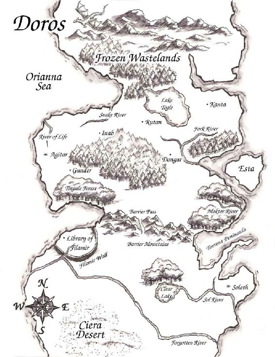 Map of Doros