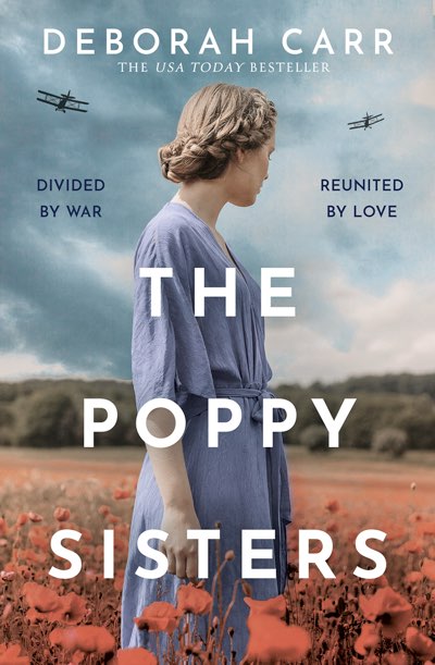 The book cover of The Poppy Sisters by Deborah Carr