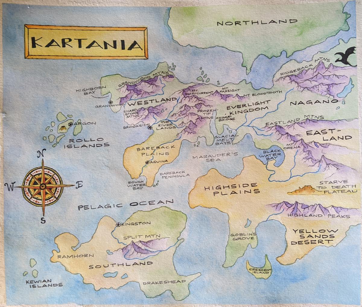 Kartania Map