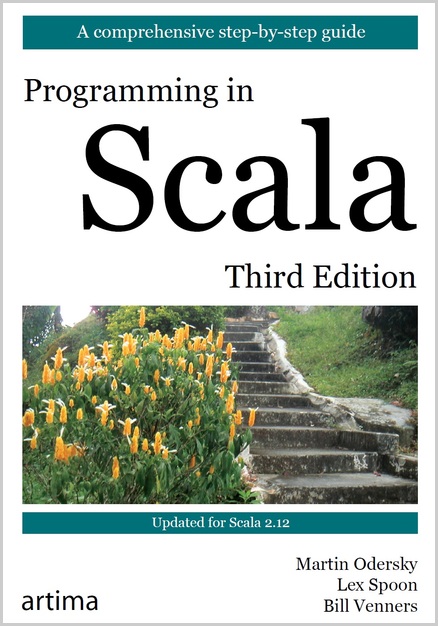 book cover for Programming in Scala, 3rd Edition