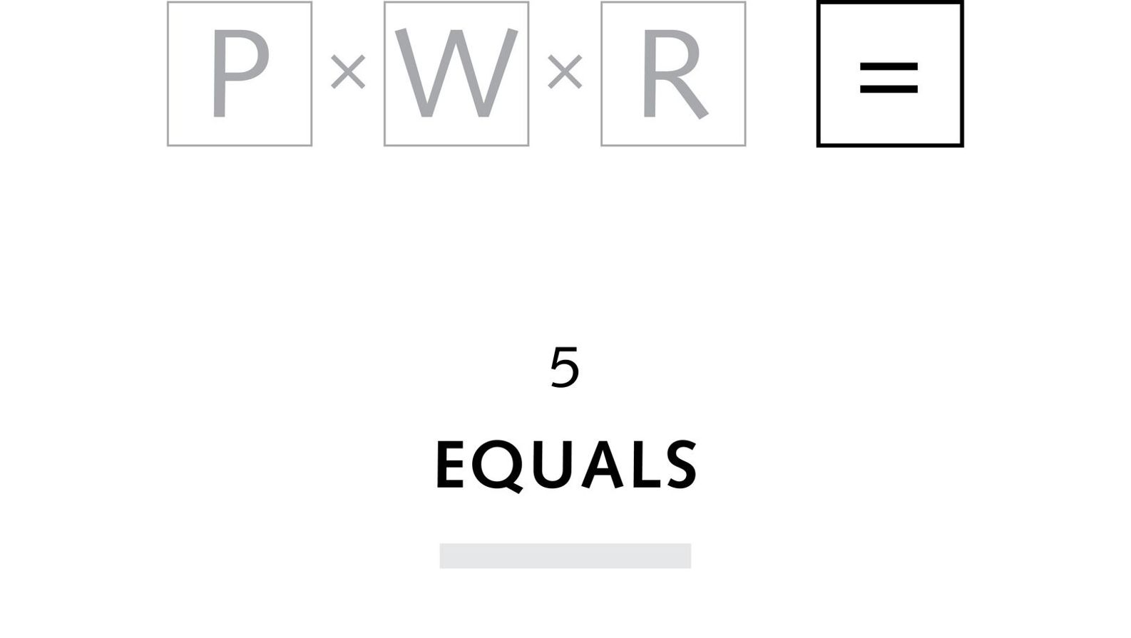 5 Equals