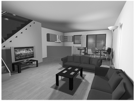 Figure 26.1 Visualization of interior of new housing © Arup