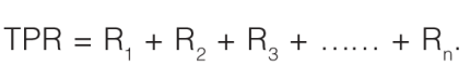 A teljes perifériás ellenállás fogalma