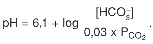 A Henderson−Hasselbalch-egyenlet alkalmazása szénsav-bikarbonát pufferpárra