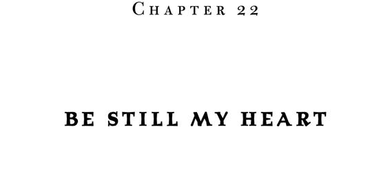 Chapter 22 Be Still My Heart