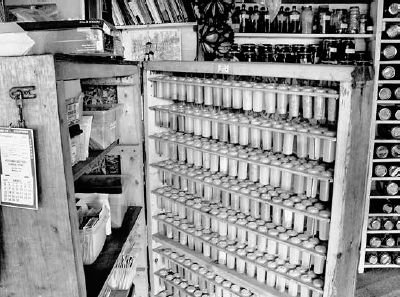 Joe has a dedicated seed storage cabinet where everything is carefully marked and kept dark and dry...