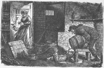 Caution "Don't keep your Beer-Barrel in the same cellar as your Dust-Bin!" Punch, February 23, 1867.