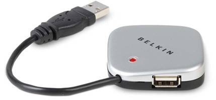 Belkin F5U407 mini USB hub