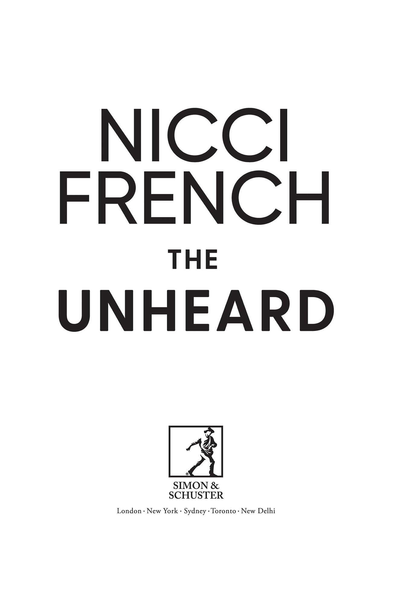 The Unheard, by Nicci French, UK Adult