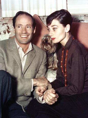 Audrey’s antidote to Bill: she married Mel Ferrer, on...