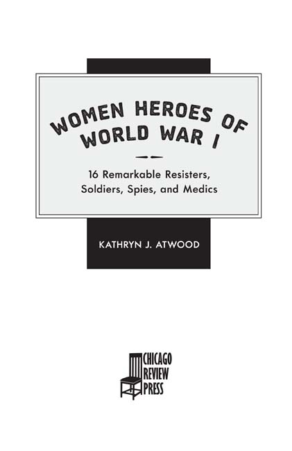 Book Title of Women Heroes of World War I