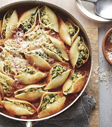 Veggie-Stuffed Pasta Shells